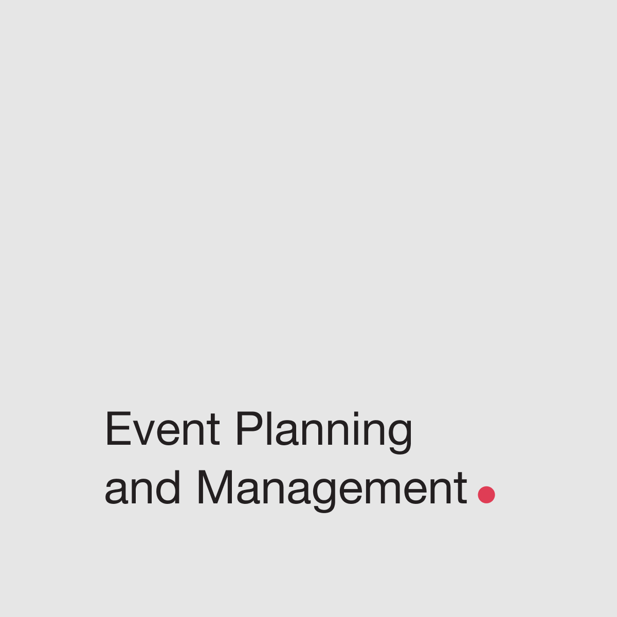 Event management services in Dubai, UAE