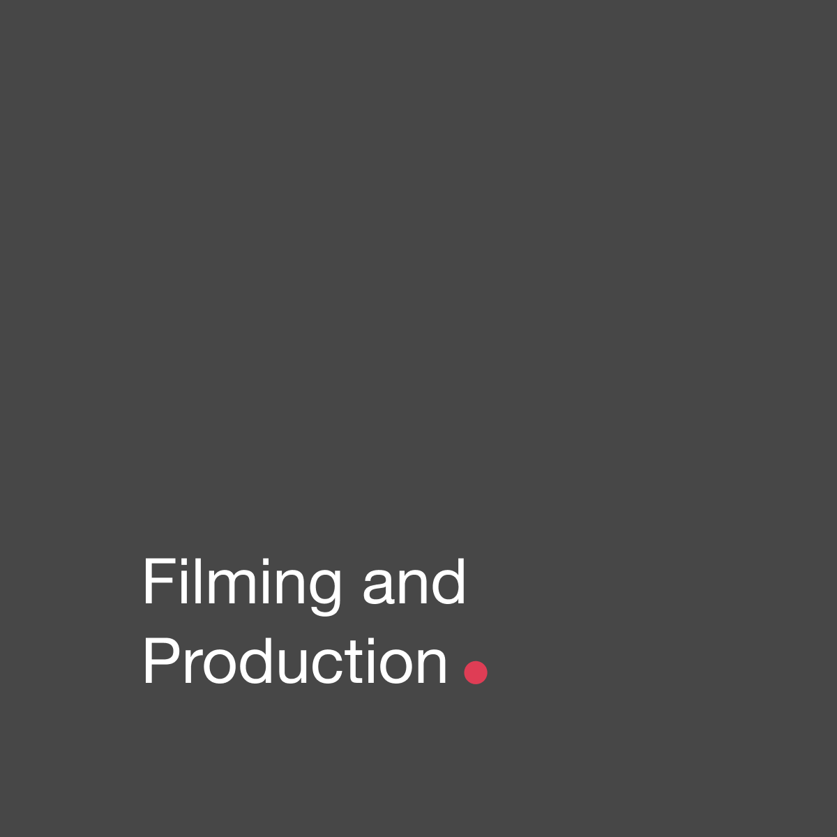Filming and production services in Dubai, UAE