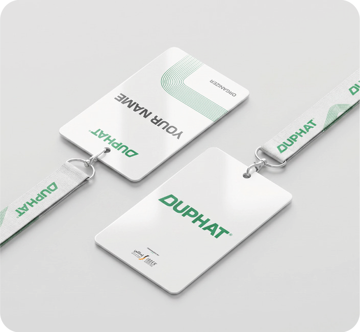 Badge design – duphat rebranding case study