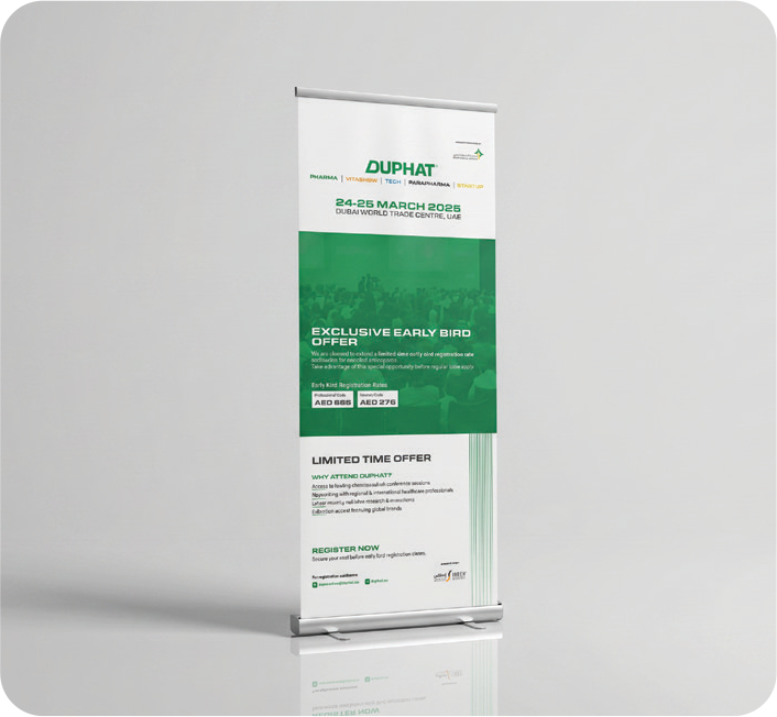 Roll up design – duphat rebranding case study